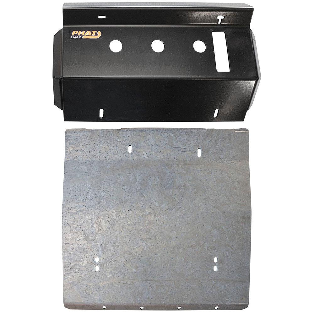 Hilux N70 Bash Plate Black ARB Cutout & Sump Plate