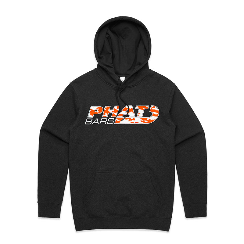 Phat Bars Camo Logo Hoodie - BLACK