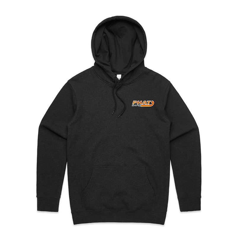 Phat Bars Embroided Logo Hoodie - BLACK