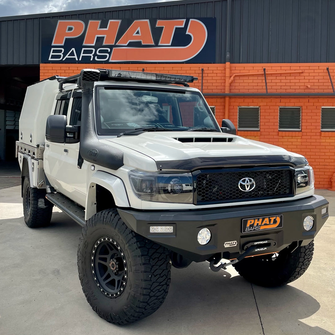 Phat Bars Toyota Landcruiser 79 Series Bull Bar 03