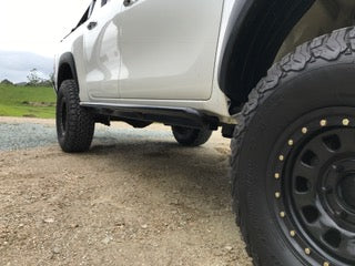 Toyota Hilux N80 Angled Sliders 02