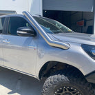 Toyota Hilux N80 Long Entry polished snorkel 02