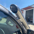 Toyota Hilux N80 Long Entry polished snorkel 08