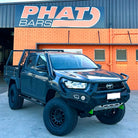 Toyota Hilux N80 Snorkel Short Entry Black