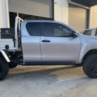 Toyota Hilux N80 angled sliders 3