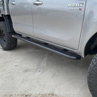 Toyota Hilux N80 flat ally checkerplate tread sliders 2